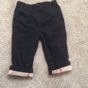 Burberry toddler black pants only worn once